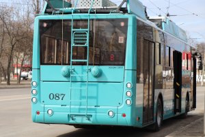 В Сумах официально возобновили троллейбусный маршрут №14 «Героев Крут - Аэропорт»