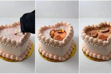 Як зробити палаючий торт з TikTok своїми руками?