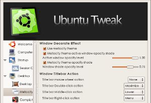 Ubuntu Tweak – программа-твикер для Ubuntu