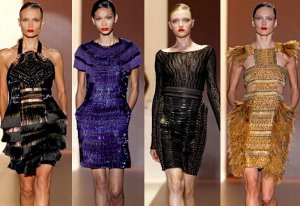 Модные платья весна 2012