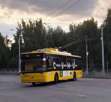 В Сумах скорочено робочий час тролейбусів