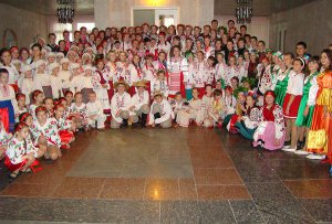 На Сумщине прошел областной конкурс детских фольклорных коллективов