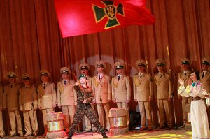 Академический ансамбль Государственной пограничной службы Украины дал концерт в Сумах