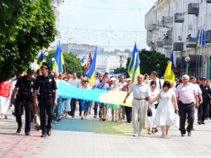 В День Конституции в Сумах отгремели «Сурмы Украины»