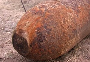 В Недригайловском районе была обнаружена 50-килограммовая бомба