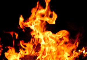 Спасатели МЧС вынесли из горящего дома трех детей