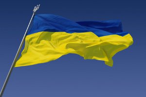 Хулиганы сняли государственный флаг Украины