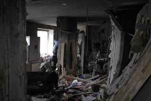 Коммунальщики отчитались о ликвидации последствий взрыва на пр. Лушпы, 52