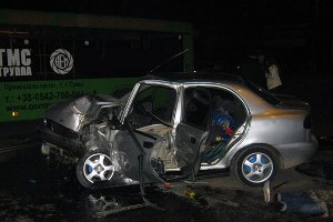 Смертельное ДТП в Сумах: легковушка столкнулась с автобусом