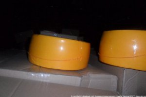 Сумские пограничники изъяли у нарушителей на госгранице около 2 тонн сыра