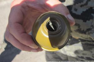 Сумской пограничный отряд задержал мужчину с боевой гранатой