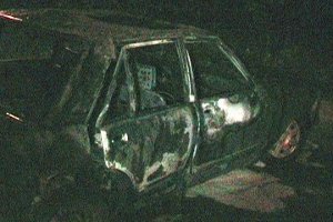 Сегодня ночью в Сумах сгорел еще один автомобиль