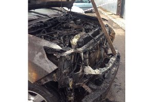 Неизвестные подожгли автомобиль новоизбранного депутата в Сумской горсовет