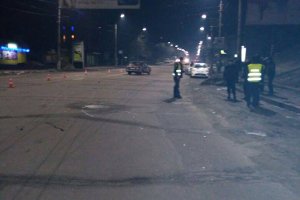 В городе Сумы на перекрестке сбили пешехода