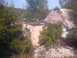 В Сумском районе в результате пожара в дачном доме погиб мужчина