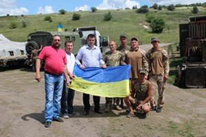 Руководители Сумщины и районов посетили военнослужащих в зоне АТО