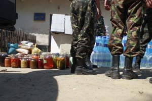Более 7 тонн продуктов получили жители Донбасса от Сумщины
