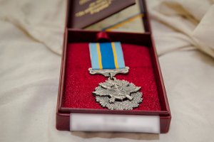 Участник АТО с Сумщины награжден медалью «За военную службу Украине»