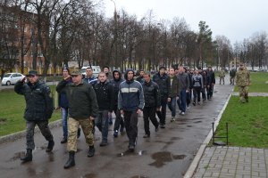 Сумские призывники отправились на службу в Вооруженные силы Украины