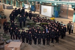 Сумские кадеты посетили оборонные предприятия в Харькове