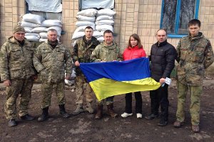 Сумчане посетили бойцов АТО в семи населенных пунктах на Донбассе