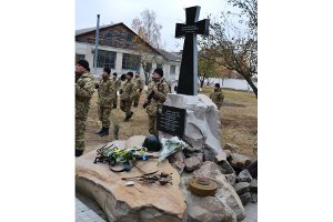 В Сумской области установлен памятник саперам,  погибшим в зоне АТО