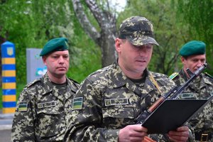 Мобилизованные сумские пограничники приняли присягу на верность украинскому народу