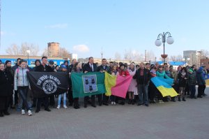 Сумщину впервые посетил «Поезд Единения Украины «Трухановская Сечь»