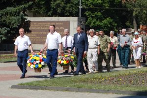 В городе Сумы почтили память жертв Второй мировой войны