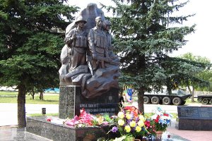 В городе Сумы ремонтируют Мемориал «Погибшим воинам-интернационалистам»