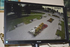 В городском парке Ахтырки установили камеры видеонаблюдения