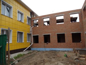 В Сумах строят вторую очередь детского сада «Яблонька»