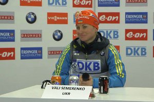 Валя Семеренко завоевала бронзовую медаль на этапе Кубка мира по биатлону