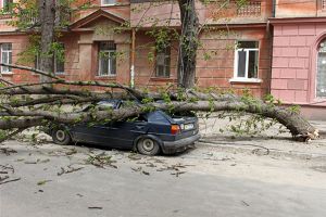 В Крыму бушует ураган 
