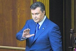Янукович второй год подряд отказался выступать перед депутатами