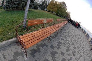 Самая длинная скамейка