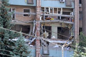 Ущерб от взрыва газа в Луганске составил 2,5 миллиона гривен