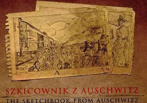 Опубликованы рисунки неизвестного заключенного лагеря в Освенциме