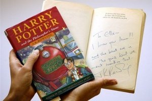 Первое издание Гарри Поттера с пометками автора выставлено на торги