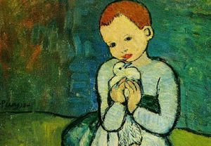 Картина Пикассо «Ребенок и голубь» ищет покупателя