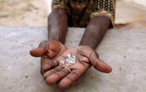 В Зимбабве открыли новое месторождение алмазов