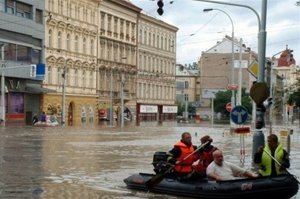 В Чехии и Германии готовятся к сильным наводнениям
