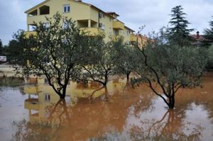 В Хорватии бушует стихия