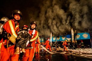Число жертв пожара на китайской птицефабрике достигло 120