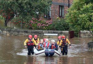 Великобритания страдает от наводнения
