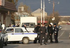  В Дагестане боевики расстреляли полицейских
