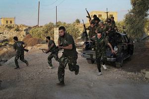 Сирийские повстанцы убили 40 солдат правительственной армии