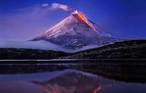 На Камчатке ожил вулкан Ключевская сопка