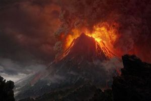 Начал извергаться вулкан, возле которого снимали «Властелин Колец»