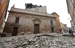 В Италии снова землетрясение